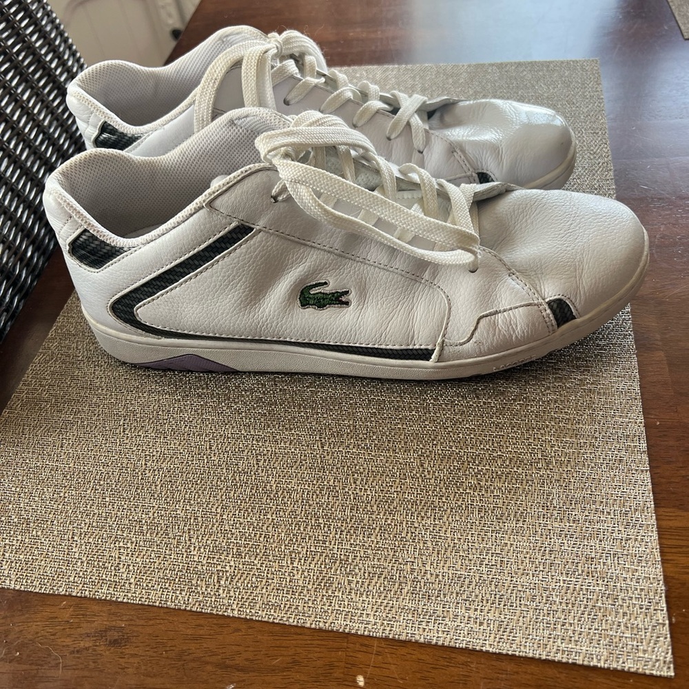 Lacoste Men’s White‎ Sneakers